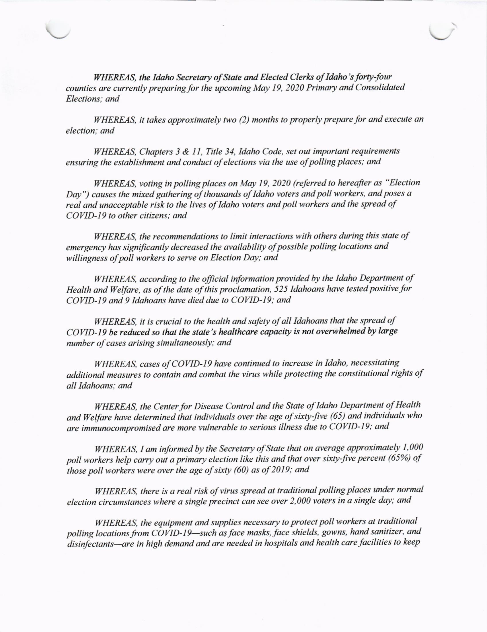 Governors Proclamation April 1 2020 (2)