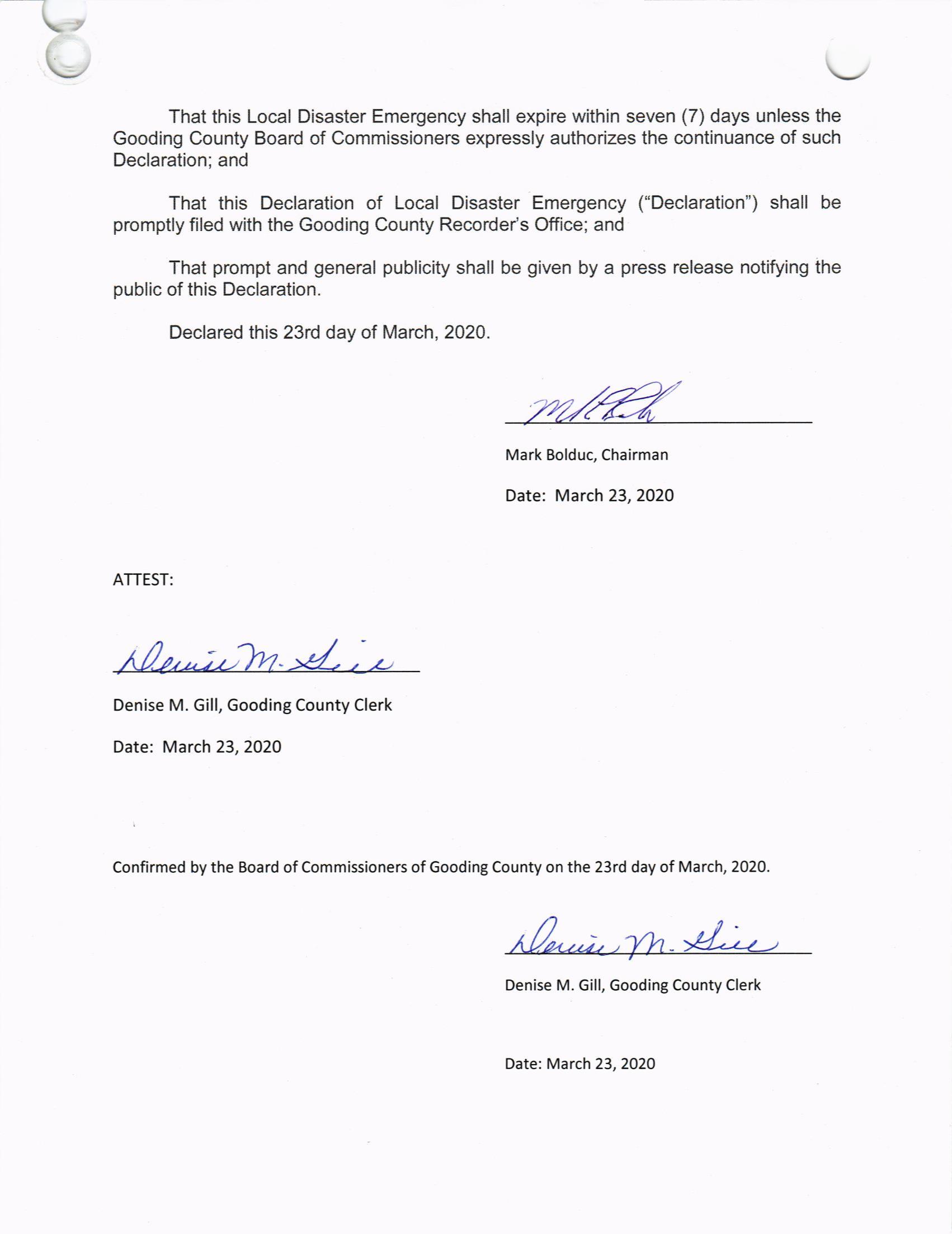 Emergency Declaration COVID-19 (2)